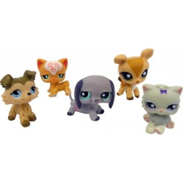 Értékcsökkent (hibás) Littlest Pet Shop - LPS állatkák