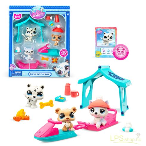 LPS G7-S2 Husky-jegesmackó-hópárduc gyári szett