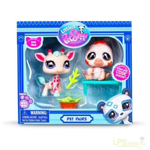 LPS G7-S2 Páros gyári szett (zsiráf-lajhár)
