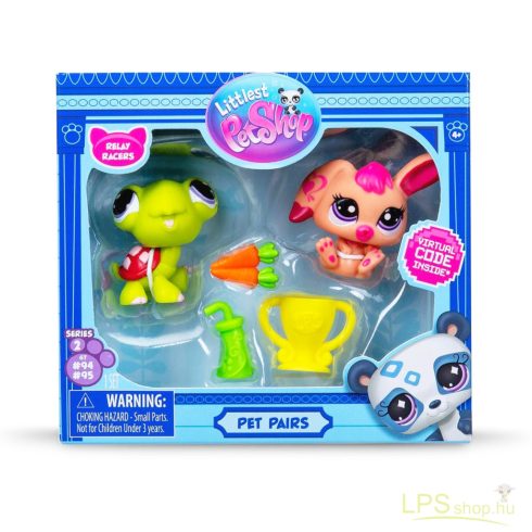 LPS G7-S2 Páros gyári szett (teknős-nyuszi)